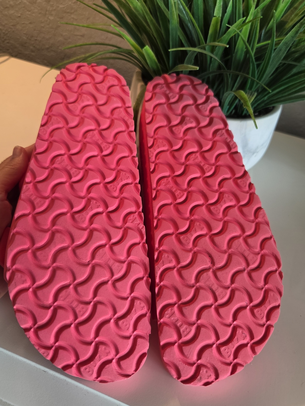 Birkenstock Arizona Essentials EVA Pink Sandals Sz 9 / 40 EU - Picture 7 of 8
